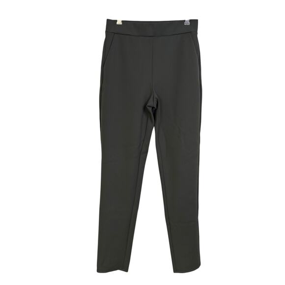 SHAN Pants Womens Size 6 Green Pull On Trousers Tapered Career Stretch Canada - Picture 1 of 10